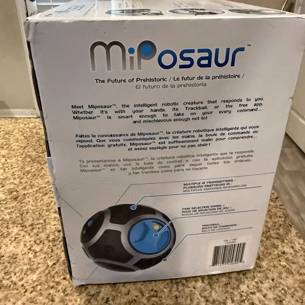 WOWEE MIPOSAUR INTELLIGENT ROBOT DINOSAUR TOY BRAND NEW OPENED BOX